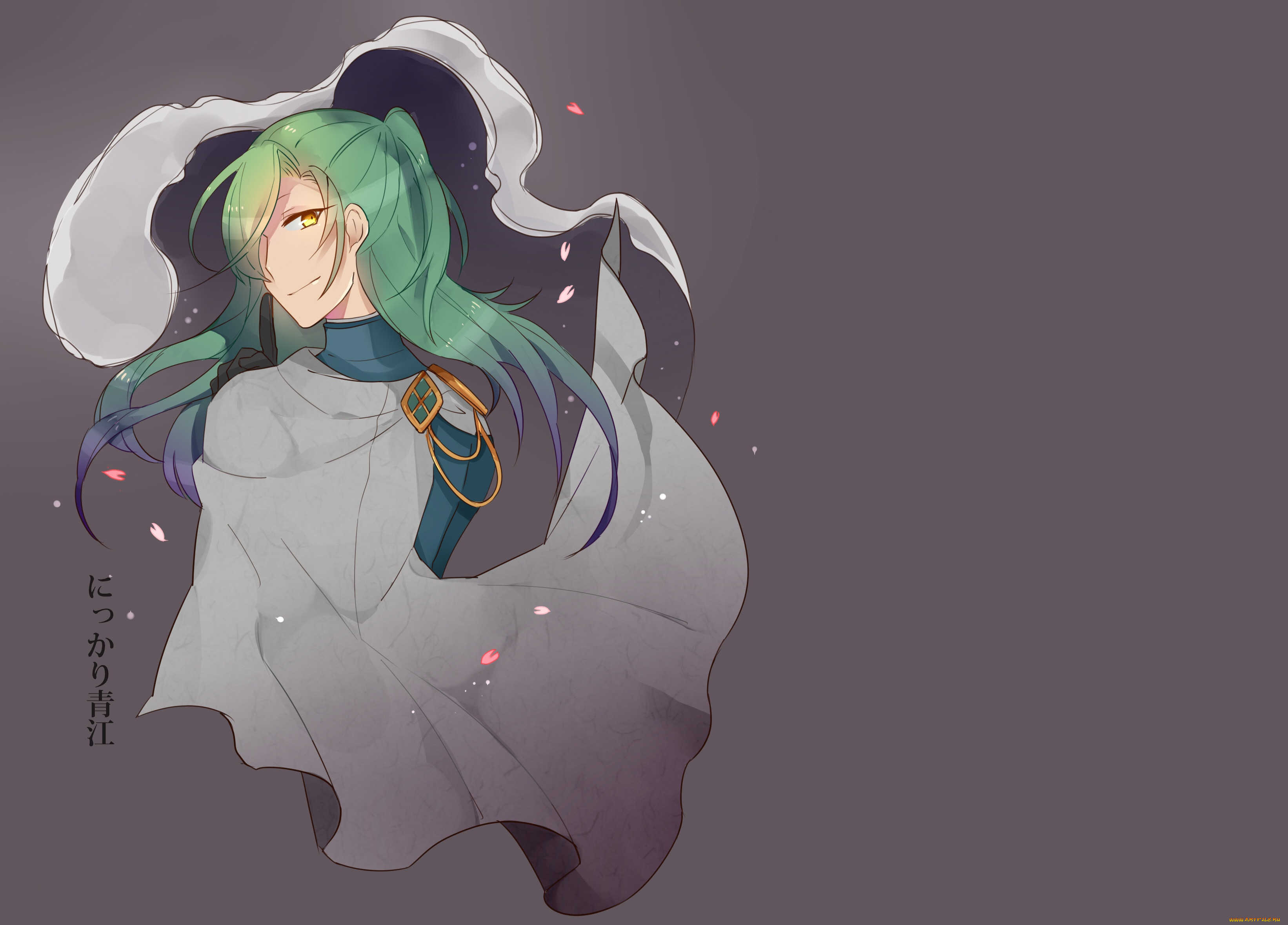 , touken ranbu, nikkari, aoe